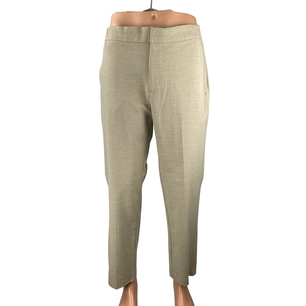 Banana Republic Mason Athletic Tapered Men's Khaki Beige Trousers Pants Size 35